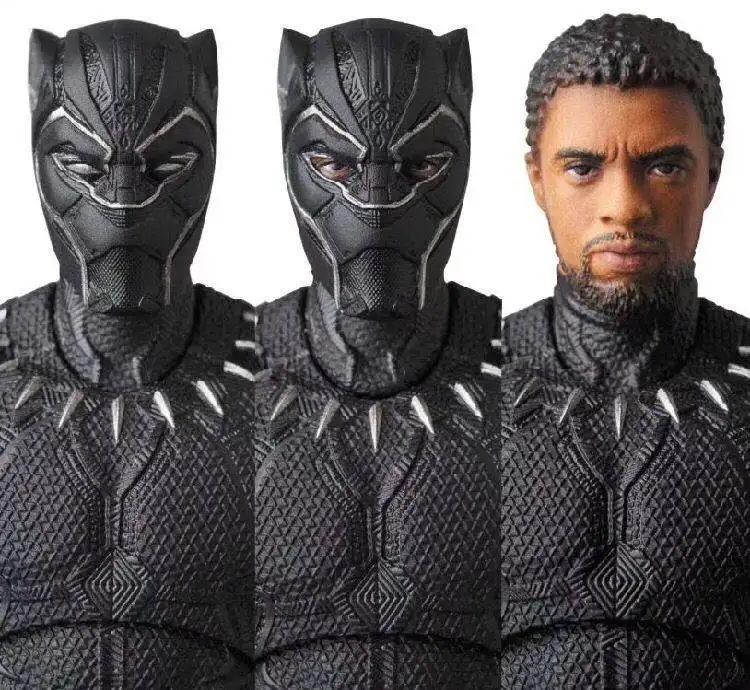 16 см Новый Фильм Мстители эндшпиль 4 Infinity War Mafex 091 Черная пантера ПВХ фигурка