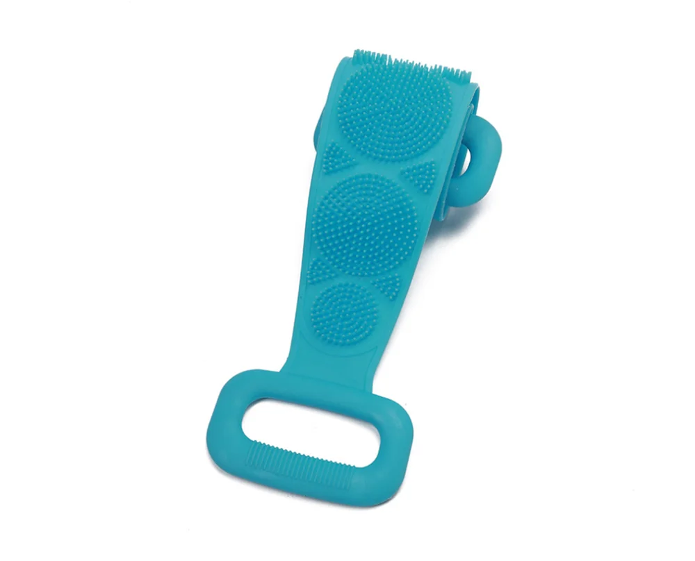 Силиконовая щетка для душа и ванны отшелушивающая тела из омертвевшей кожи