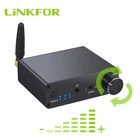 LiNKFOR 192kHz цифро-аналоговый преобразователь Bluetooth-совместимый приемник V5.0 с усилителем для наушников