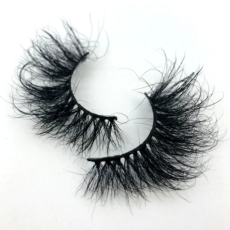 

100% Искусственные норковые ресницы накладные ресницы "крест-накрест" натуральные Поддельные ресницы длина 25 мм Макияж 3D норковые ресницы на...