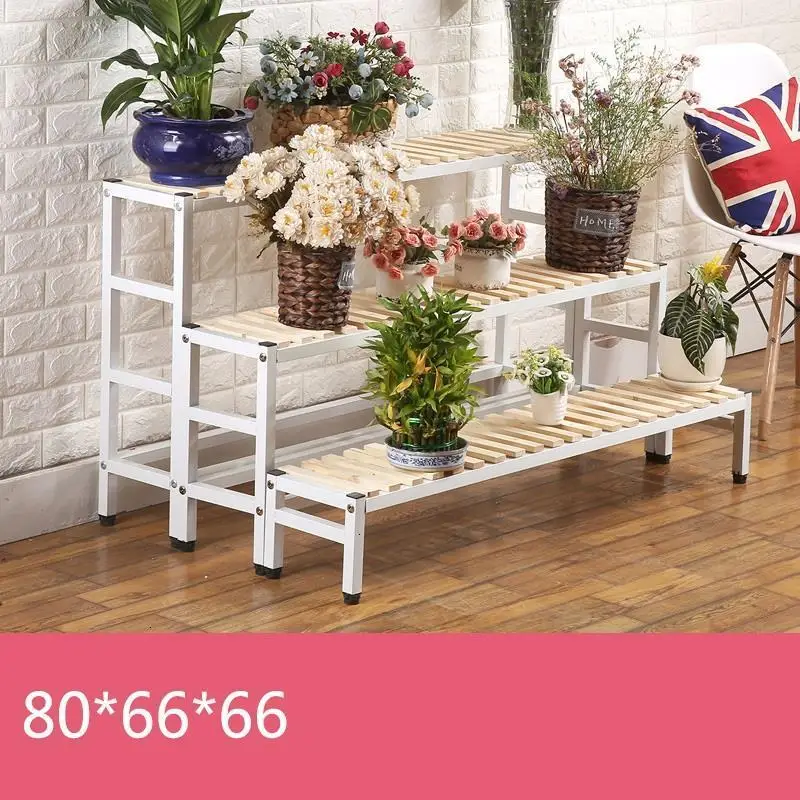 

Para Macetas Estanteria Plantas Garden Shelves For Huerto Urbano Madera Dekoration Outdoor Stand Rack Balcony Flower Plant Shelf