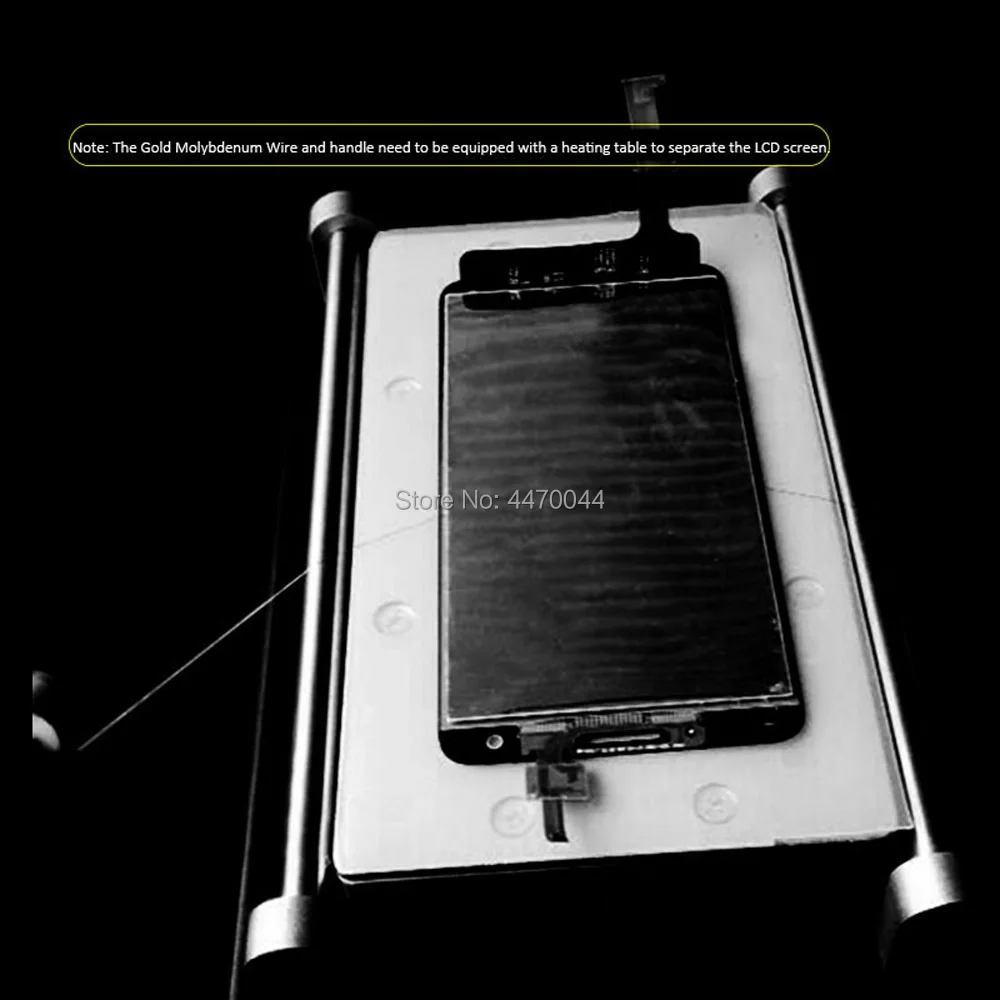 5pc mobile phone cutting line tungsten alloy wire alloy gold molybdenum wire for broken glass cutting remove lcd screen separate free global shipping