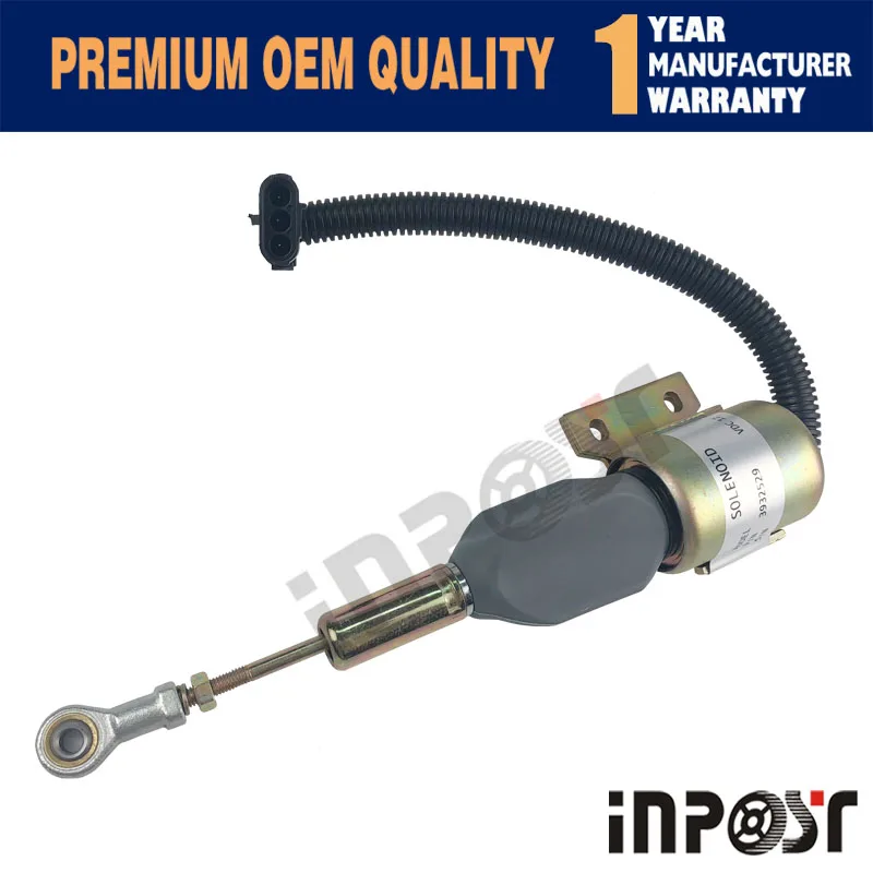 

Флюоресцентный стопорный электромагнитный клапан для Cummins 4BT 6BT 3932529 3939700 3932329 Флюоресцентный клапан