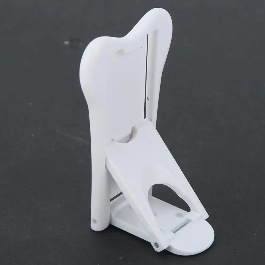 2шт Белый ABS безопасный раздвижной замок на окно дверь ребенка анти ручной зажим