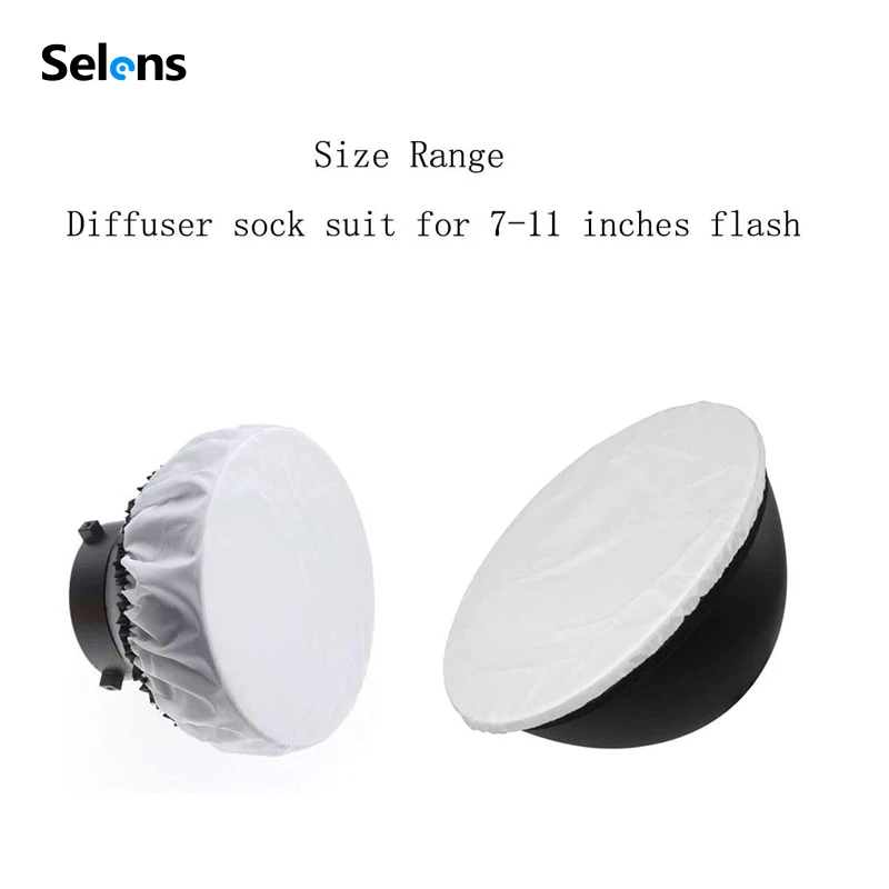 Рассеиватель света Selens мягкий белый рассеиватель для портретной фотосъемки 7-11
