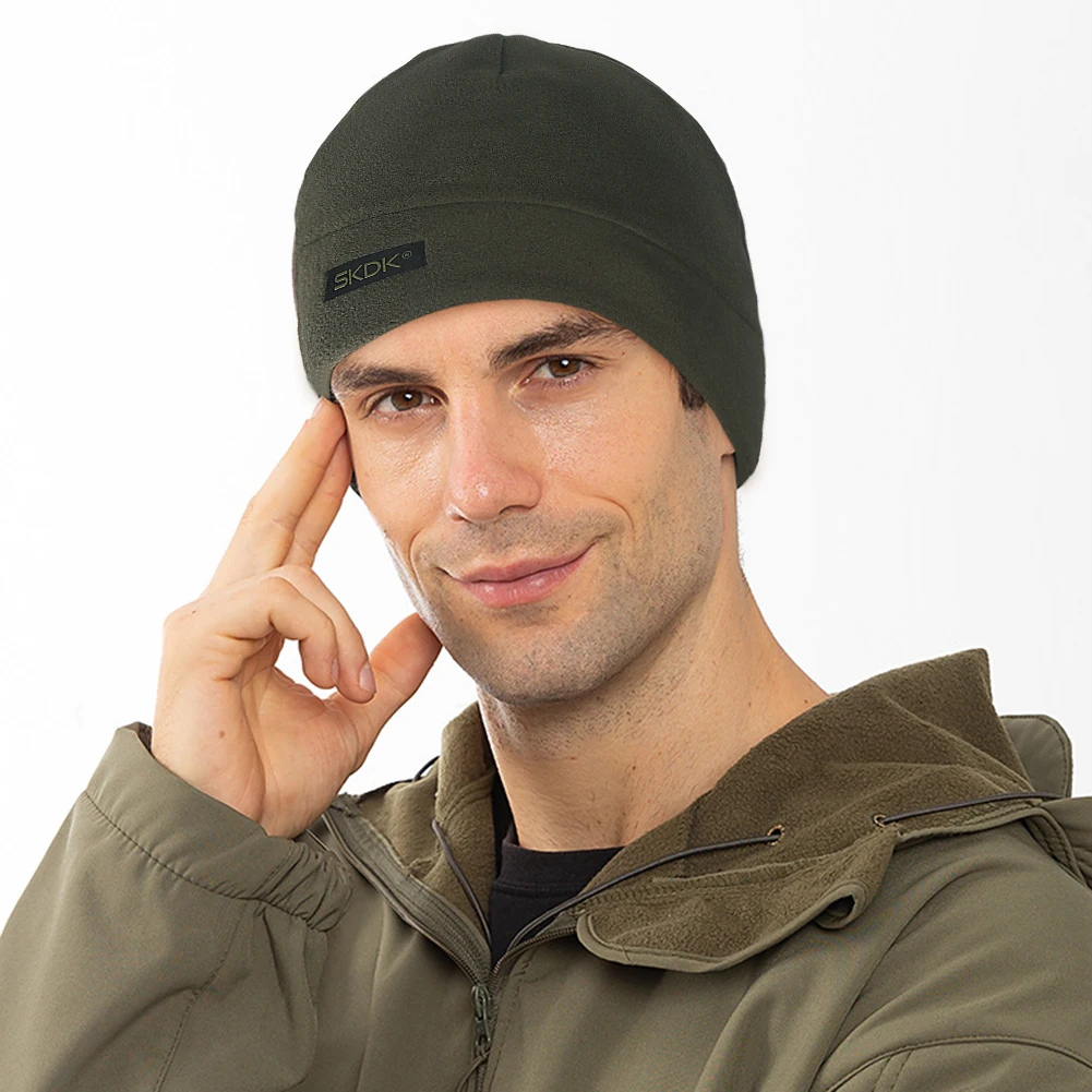 

Fashion Warm Hats Winter Men Women Outdoor Ski Cycling Hiking Camping Thermal Fleece Caps Thickened Riding Travel Headwear