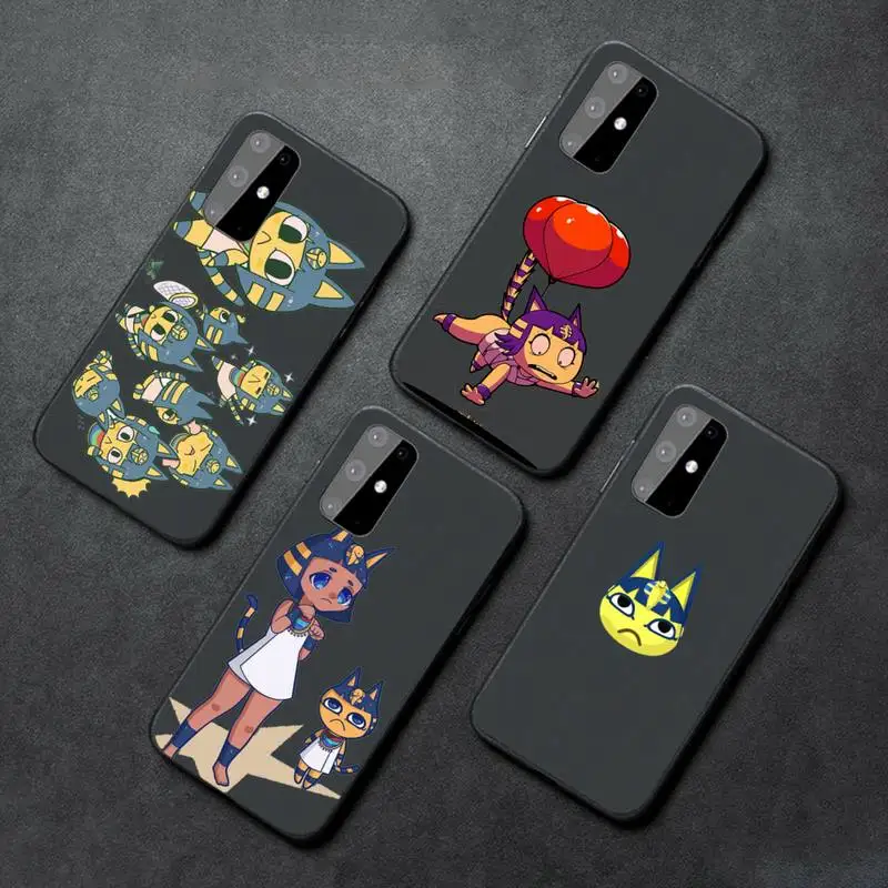

ankha Phone Case For Samsung galaxy A S note 41 42 22 9 10 20 30 50 51 70 edge plus lite mobile bags