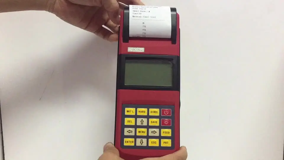 

RHL160 Thermal printer integrated LED background light Leeb Hardness Tester