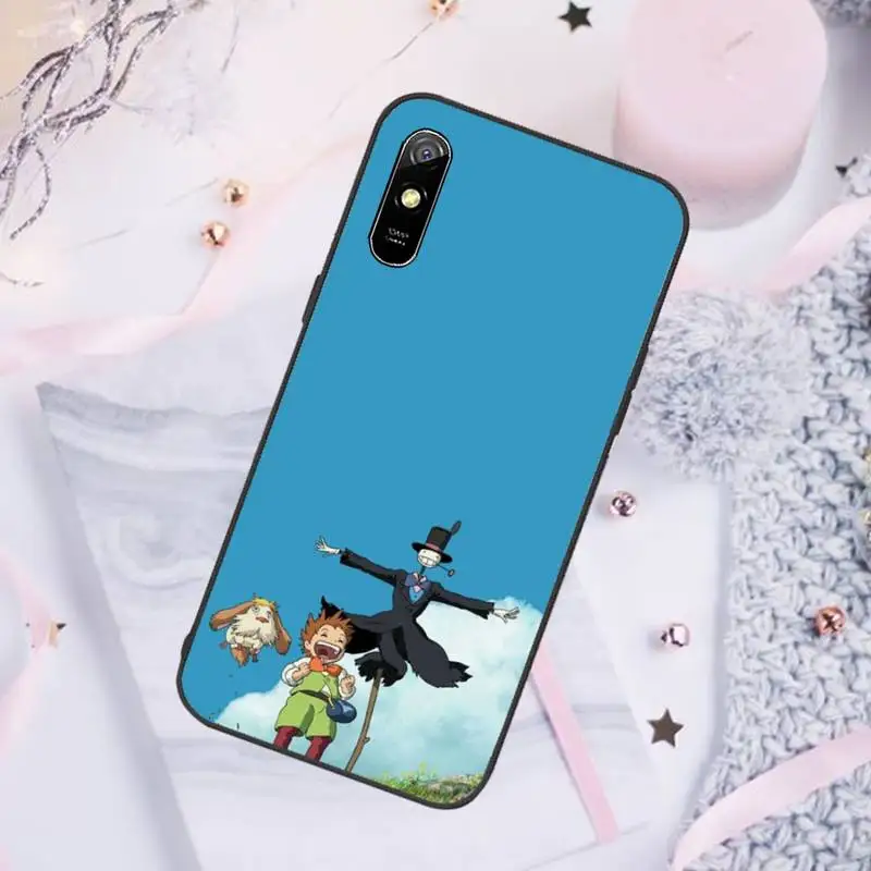 

Howls Moving Castle Phone Case For Xiaomi Redmi note 8 9 pro 7 8T 9A 9S K20