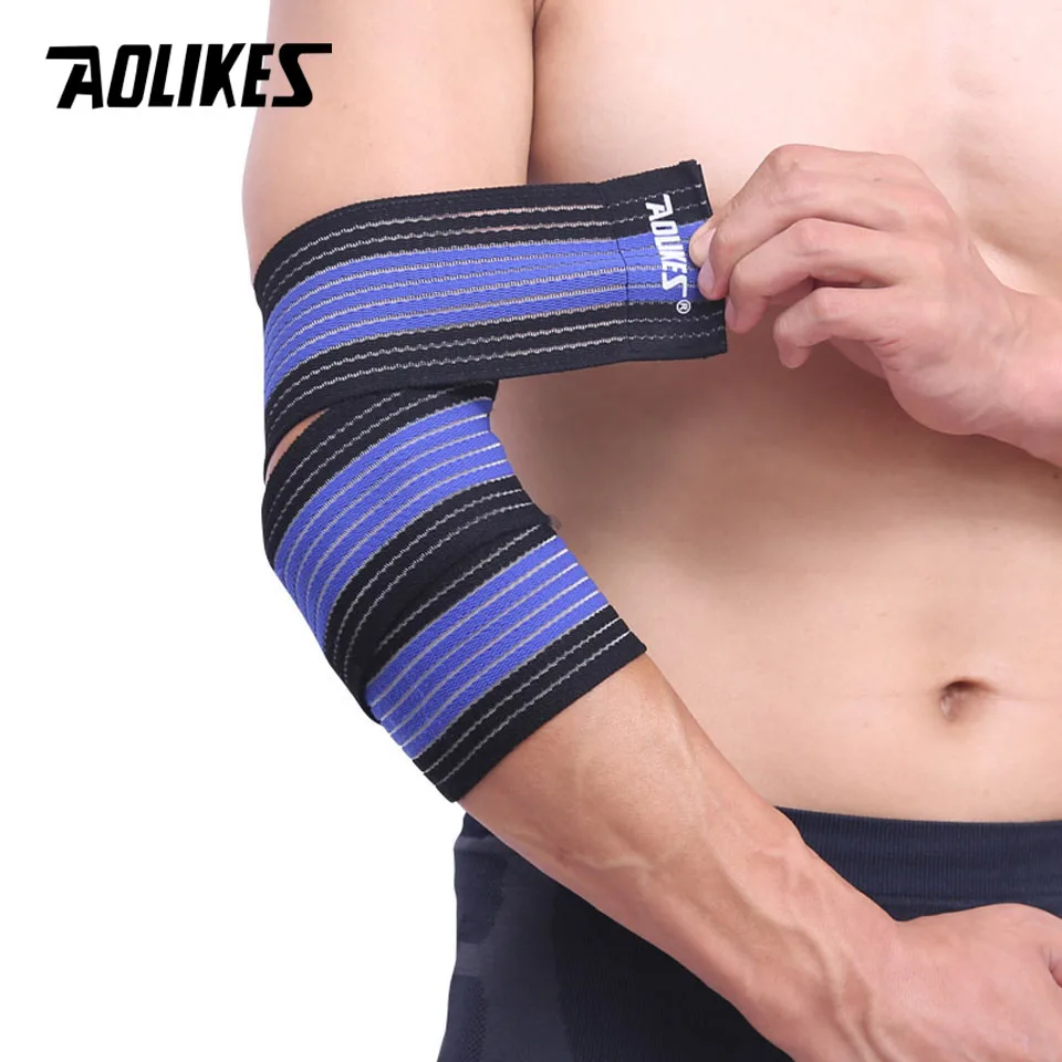 AOLIKES 1 шт. 70*7 5 см спортивная защита лодыжки локтя поддерживающая дышащая