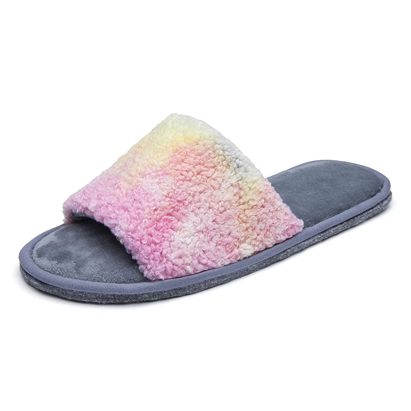 

Plush Slippers Women Household Slippers Indoor Floor Shoes Summer Women's Mute Slippers Sandals Slippers