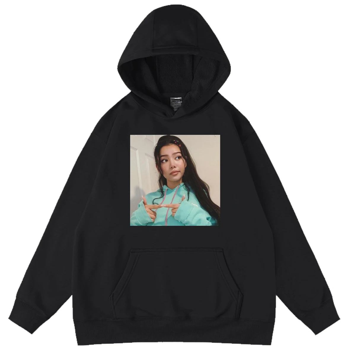 

Cartoon Bella Poarch Print Boy Teen Hooded Hoody Fleece Long Sleeve Hoodies Male Unisex Pullovers Men's Oversized Sweatshirts