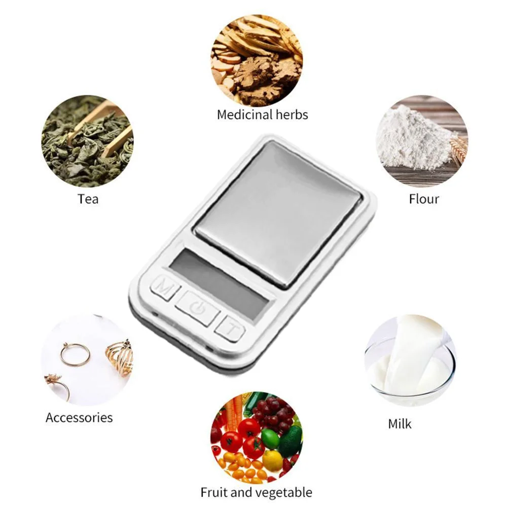 

LCD Digital Scales 200G/0.01G Mini Electronic Grams Weight Balance Scale For Tea Baking Weighing Scale