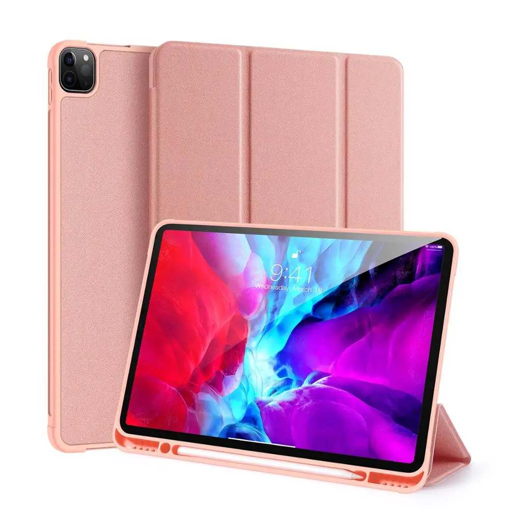 Чехол GLIGLE с автоматическим спящим режимом для iPad Pro 12 9 (2020) чехол со слотом ручки +
