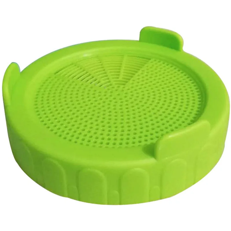 6 упаковок ситечко для прорастания крышечки широкого рта Mason Jar Sn Sprouting Kit