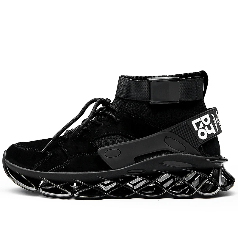 

New High Top Running Shoes for Men Blade Sneakers Cushioning Outdoor Sport Shoes Jogging Athletic Shoes Male Trainer Zapatillas