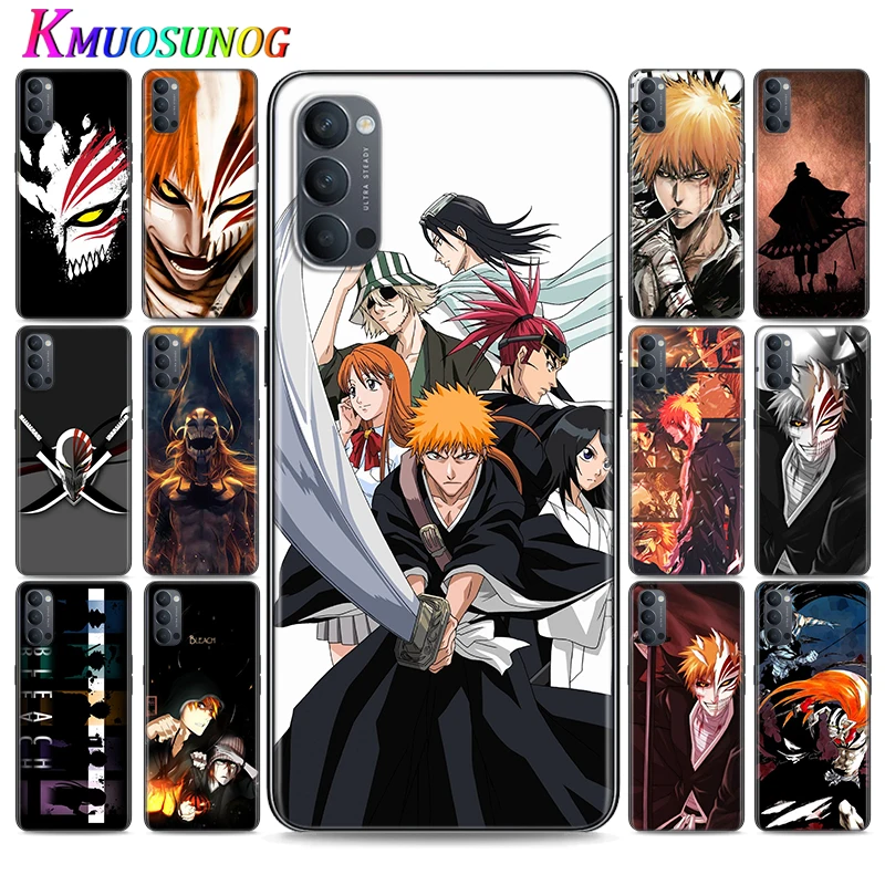 

Silicone Cover Bleach Anime Kurosaki Ichigo for OPPO Reno 4 3 Pro 10X Zoom 2 Z F ACE X2 Pro 5G A5 A9 2020 Phone Case