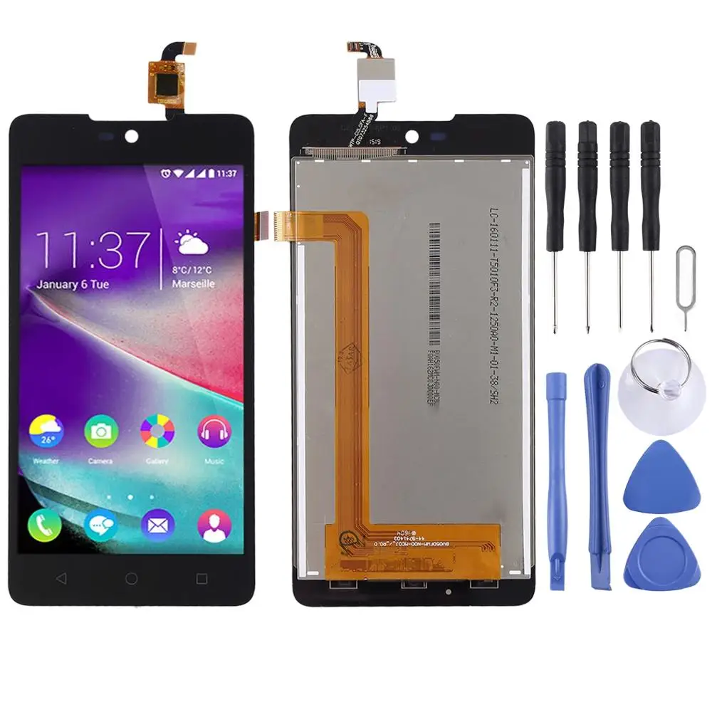 Новый ЖК экран для Wiko Rainbow Lite дисплей с сенсорным дигитайзером в сборе качества