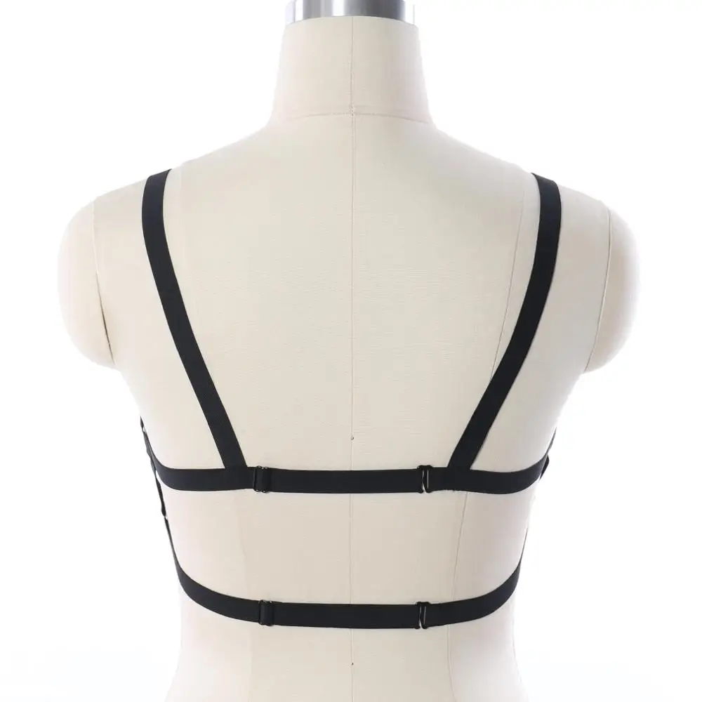 Женский бюстгальтер в виде пентаграммы с заклепками сексуальный женский ремень