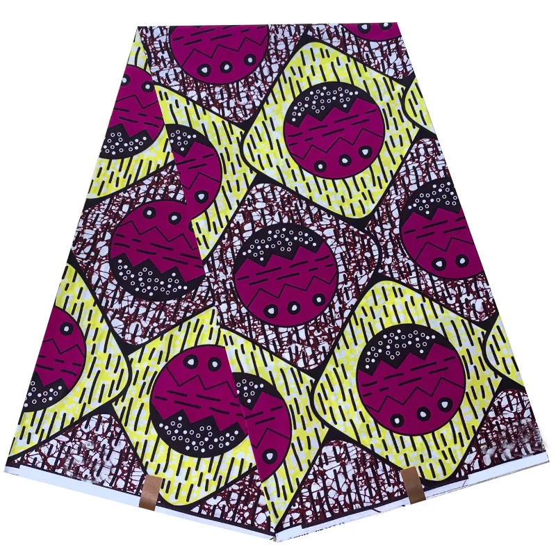 Нигерийский Анкара продвижение Африканский 100% хлопок воск печать ткань для