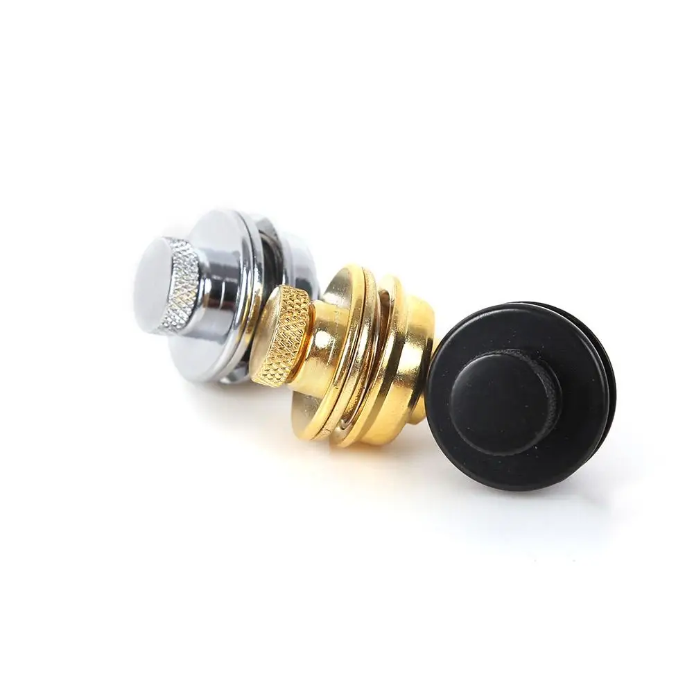 gitarre strap lock verchromt straplock taste für alle akustische elektrische bass gitarre gurt leicht fix entfernen schraube free global shippi