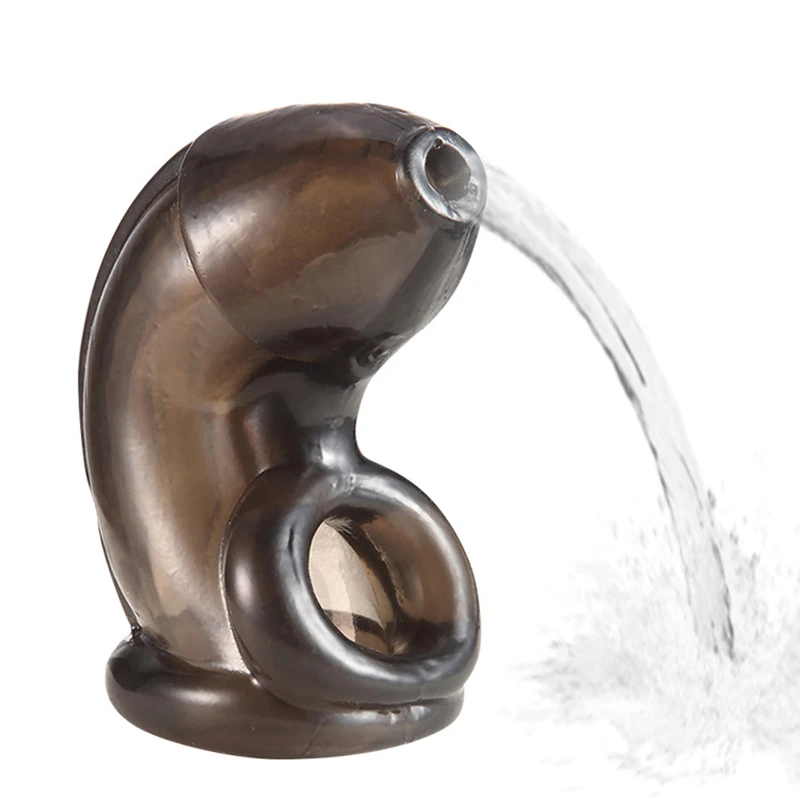 Новинка 2020 мягкое Силиконовое мужское кольцо для пениса с блокировкой в виде