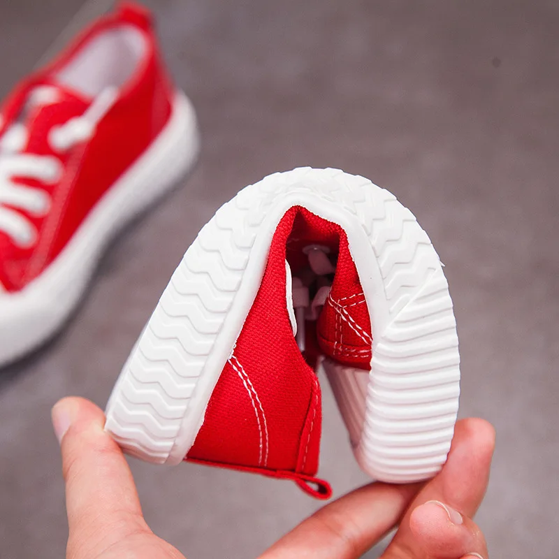 Детская парусиновая туфля Детские парусиновые кроссовки для мальчиков и девочек