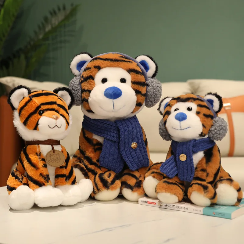 

25/40 см моделирование детские брюки с тигровым анимальным Симпатичные плюшевые куклы животных детские игрушки станет желанным подарком для ...