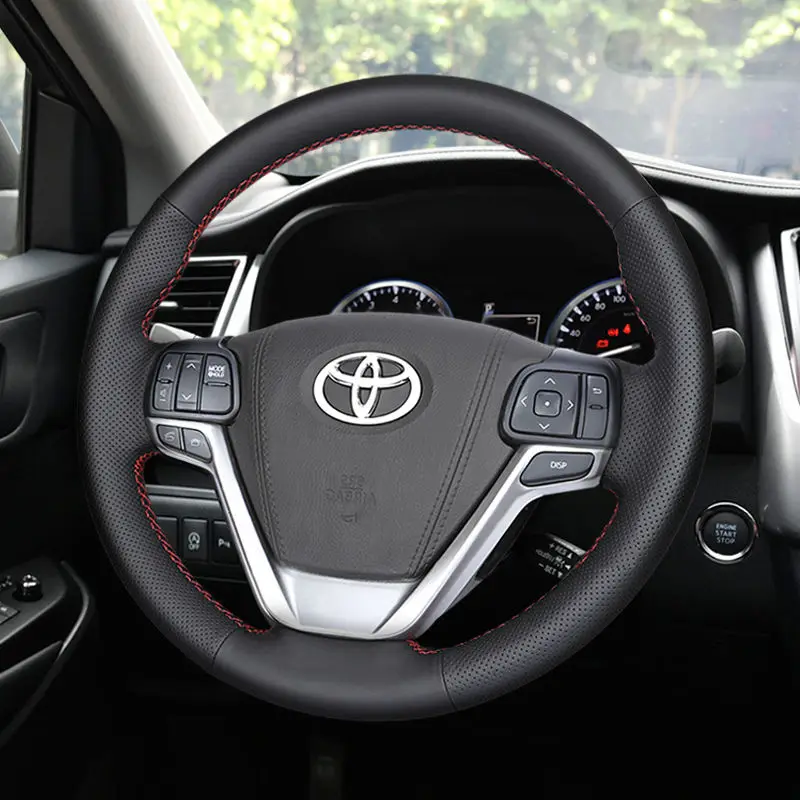 

Кожаные аксессуары ручной работы для Toyota 2015 2016 2017-2022 Highlander Sienna