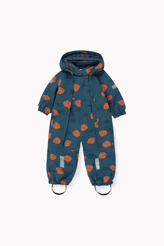 Детский комбинезон детская зимняя одежда для девочек пижама из хлопка