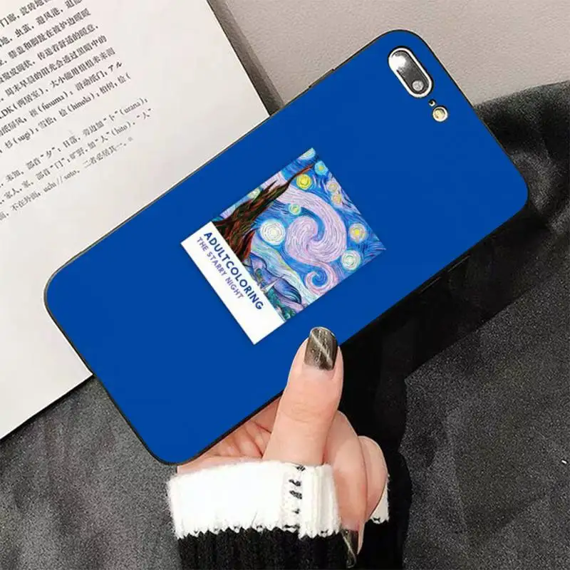 TOPLBPCS Vingate Vincent Van Gogh Pantone эстетическое искусство чехол для телефона iPhone 8 7 6 6S Plus X 5S SE