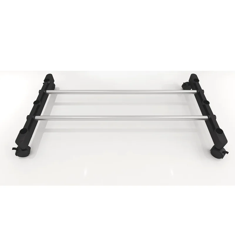 Телескопические сушильные стойки из нержавеющей стали для балкона двухполюсная