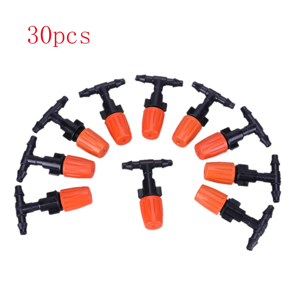 

30Pcs DIY Micro Drip Irrigation Sprinklers Nozzle Plants Automatic Watering Hose Sprinklers for Garden Plants Irrigation Kit