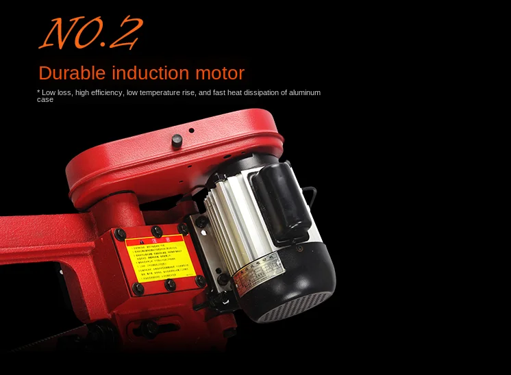 750 Вт металлическая ленточная пила режущий станок небольшая горизонтальная