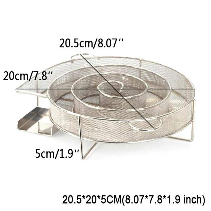 Новый генератор холодного дыма для барбекю гриля деревянная коробка курения