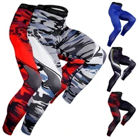 tights mens sports fitness basketball leggings high elastic compression pants running training trousers bicycle cycling
