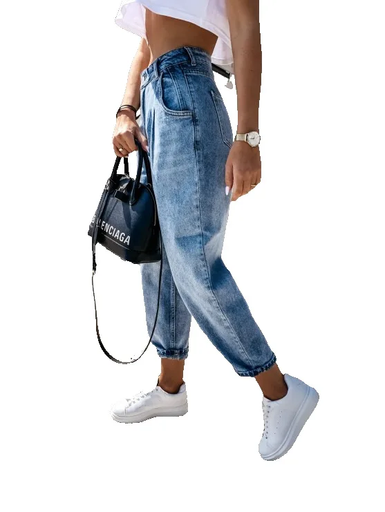 

2021 Autumn and Winter Casual Temperament Loose Spijkerbroeken Dames Pencil Harem Pants Trousers Women's Jeans Trousers