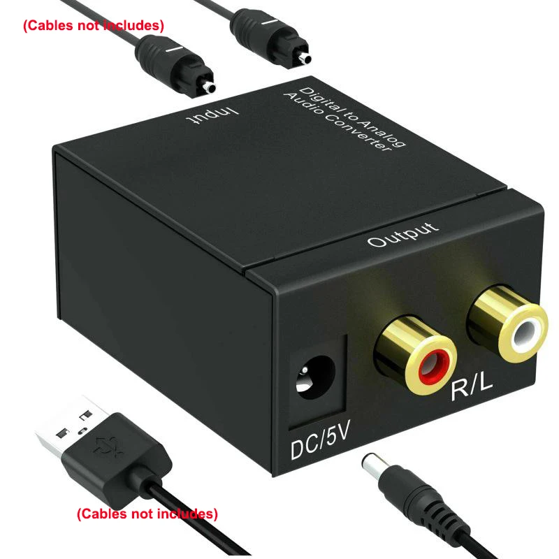 Цифровой оптический адаптер EastVita HD1080P для коаксиального оптоволокна Toslink SPDIF