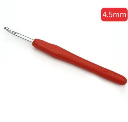2pcs 2 шт многоцветные Пластиковые Крючки для вязания крючком спицы алюминиевые насадки для плетения ткацких станков Инструменты для вязания пряжи из шерсти diy товары для рукоделия - Цвет: 2pcs