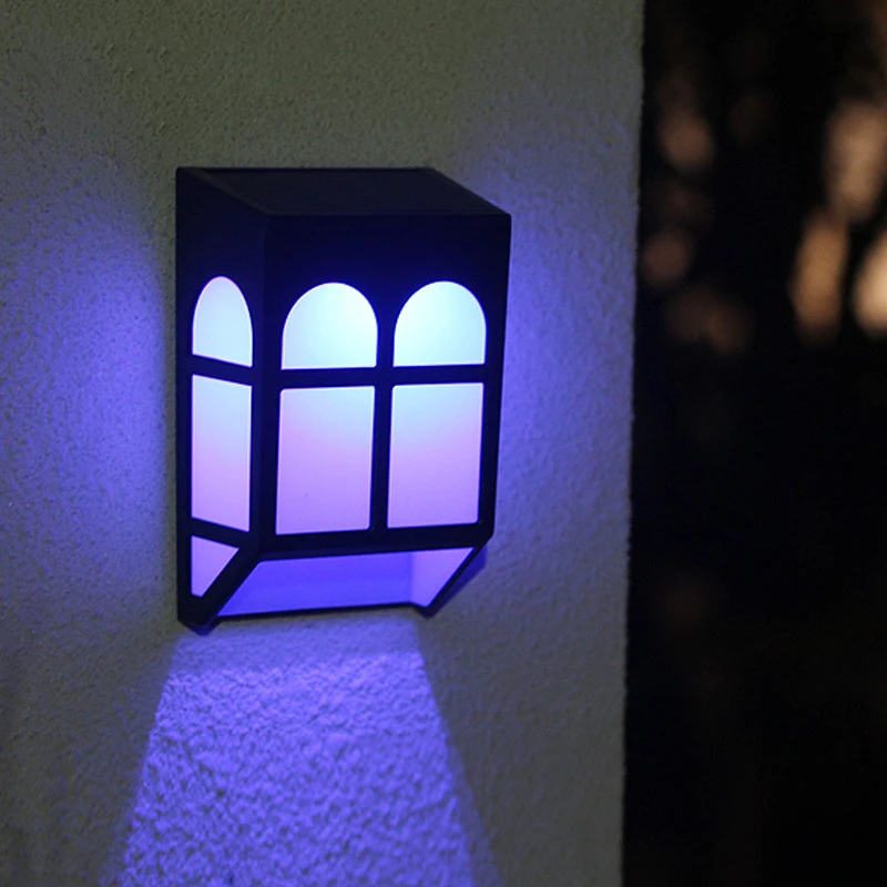 Настенный светильник на солнечной батарее уличный водонепроницаемый супер