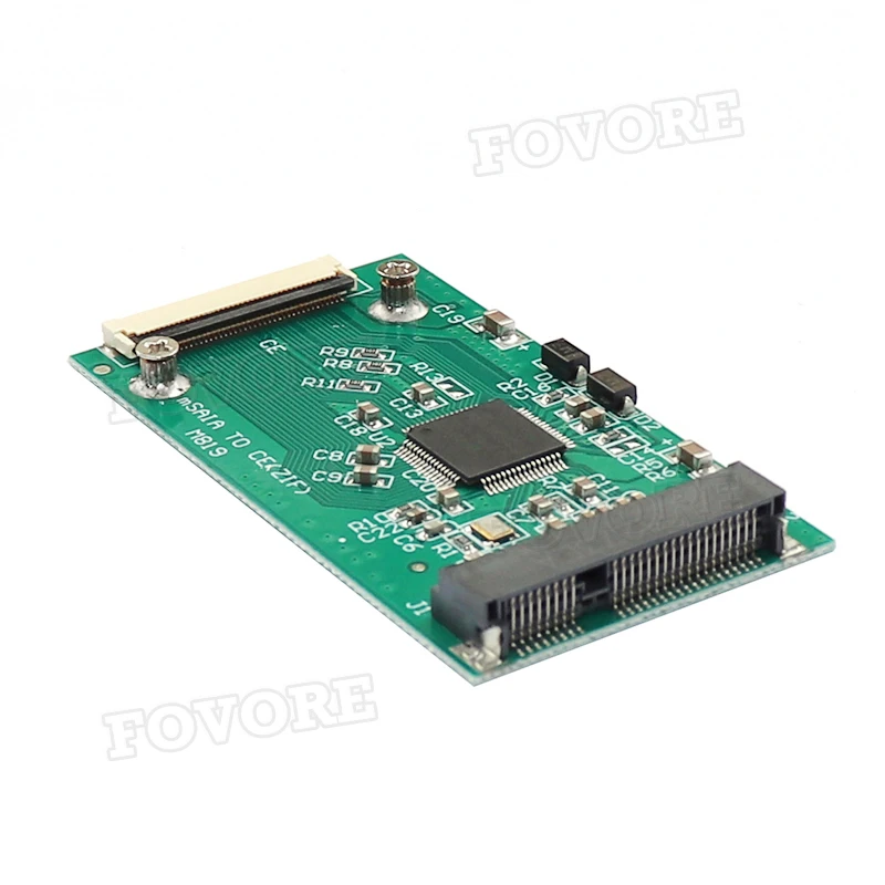Mini SATA mSATA PCI E SSD до 40pin 1 8 дюймов ZIF CE преобразователь карты для IPOD IPAD Toshiba Hitachi HDD