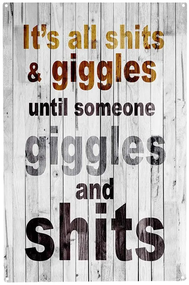 

Funny caveman garage metal home decoration sign tin poster