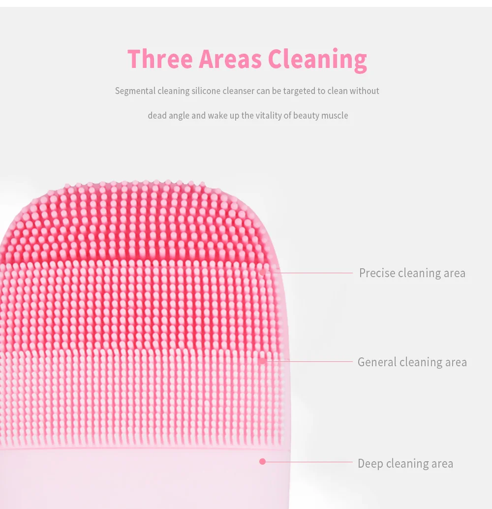 Горячая новинка Xiaomi inFace Smart Sonic Clean Электрический глубокое очищение для лица Чистящая Щетка массажная стирка уход за лицом очиститель перезаряжаемый