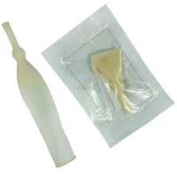 50 pcs 25mm30mm35mm40mm male external catheter single use disposable condom urine collector latex urine bag pick urinal bag