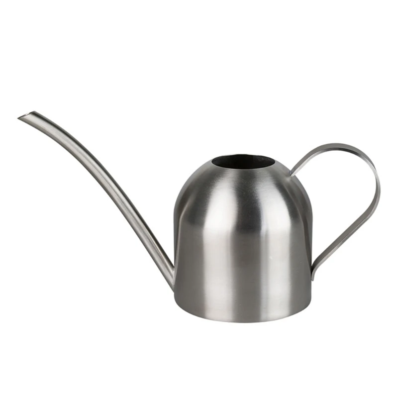 

Watering Can Stainless Steel Pot Kettle with Long Spout for Plants Flowers