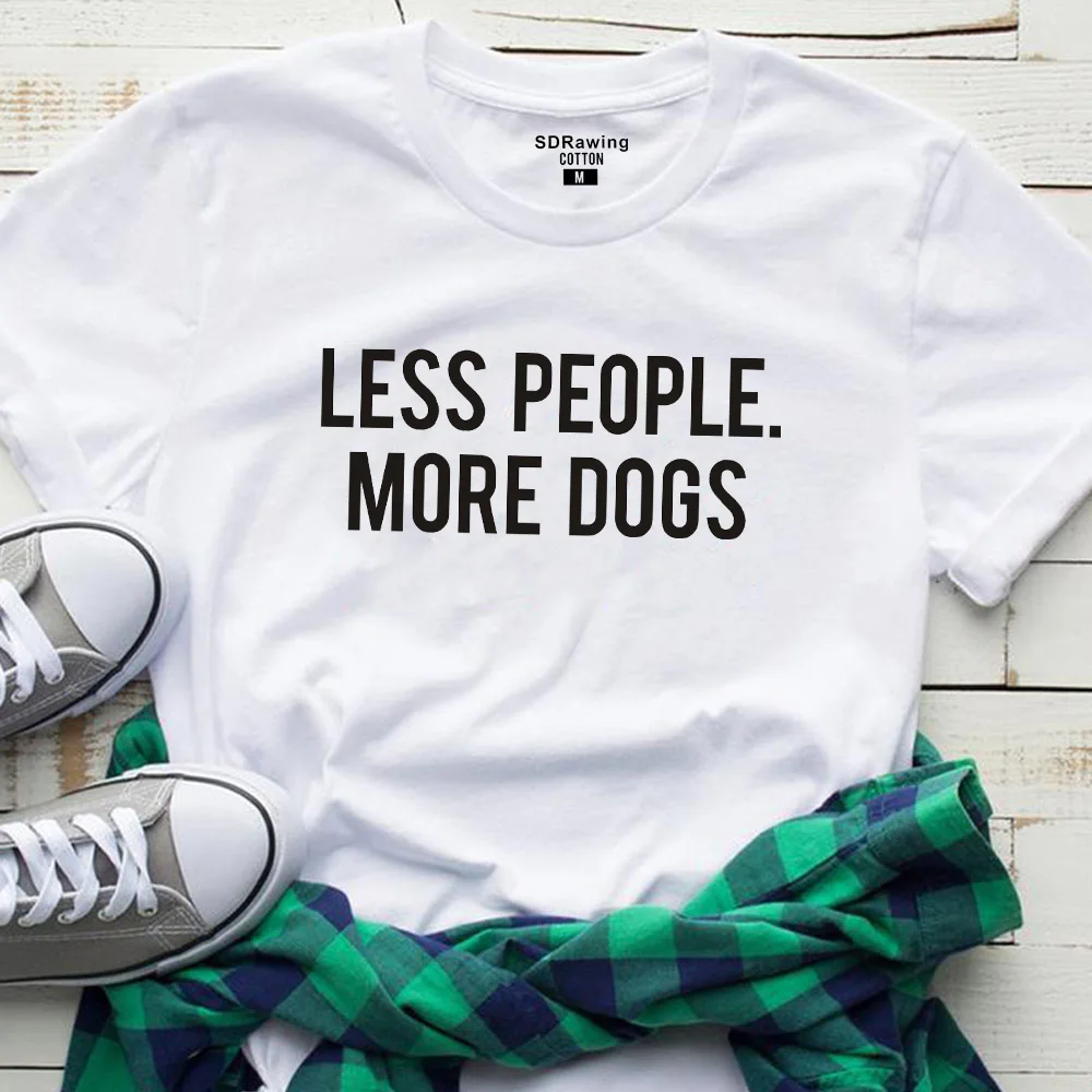 Женская футболка хлопок повседневная хипстер с принтом собак|Футболки| |