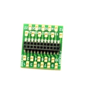 adaptor board to convert a wire decoder to 21mtc 21pin decoder hard wire to 21mtc adaptor boardlaisdcc brand 860035