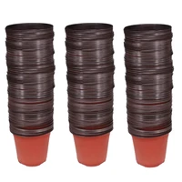 150pcs 4 72 inch plastic flower seedlings nursery supplies planter potpots containers seed starting pots planting pots