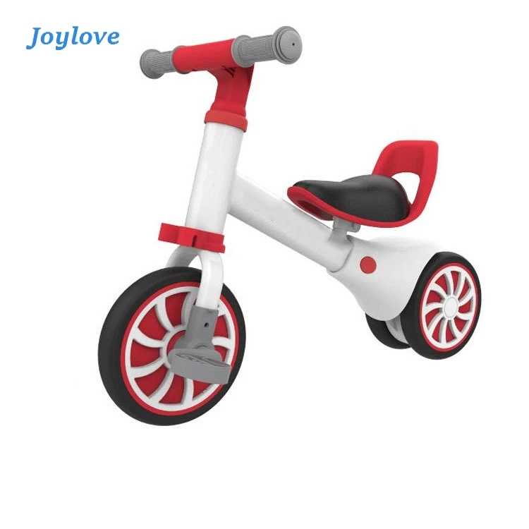 

JOYLOVE Kids Balance Bike Training No Pedal Push Bicycle Tricycle For 2~4 Age Child Toddler Walker Multifunction