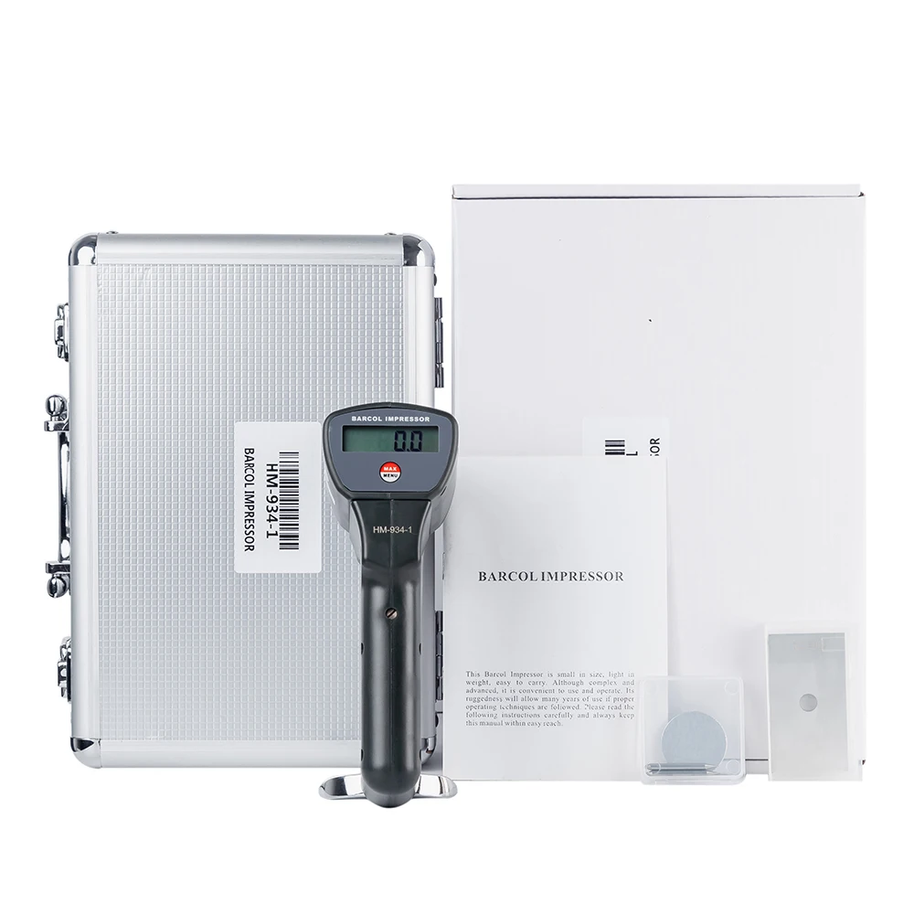 Landtek HM934 Barcol Impressor Portable Rebound Brinell Hardness Tester Meter Durometer for aluminum processing glass steel | Инструменты